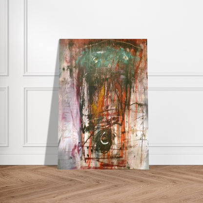 Composition - 1947 - Wols Brushed Aluminum Print - 70x100 cm / 28x40 inches | Wols Aluminum Print | Wols Prints