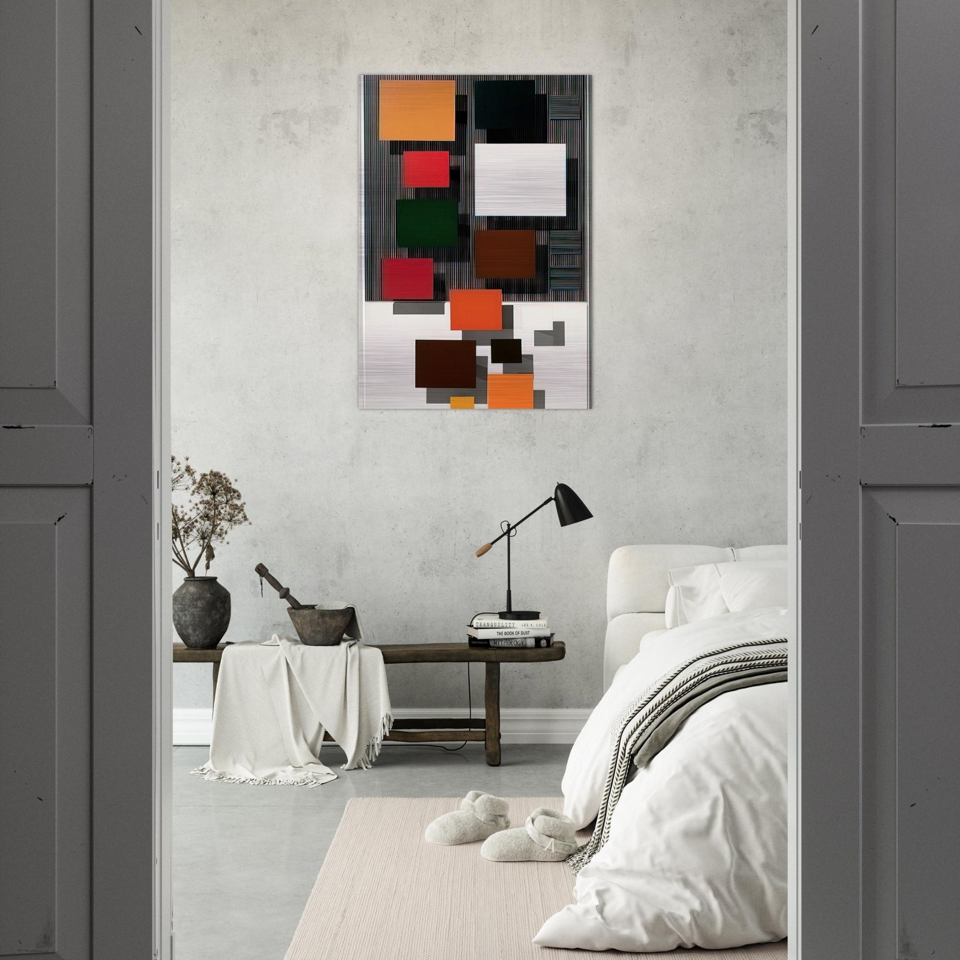 VIBRATION SUPERIEURE 1998 - Jesus Rafael Soto Brushed Aluminum Print - 70x100 cm / 28x40 inches | Jesus Rafael Soto Aluminum Print | Jesus Rafael Soto Prints