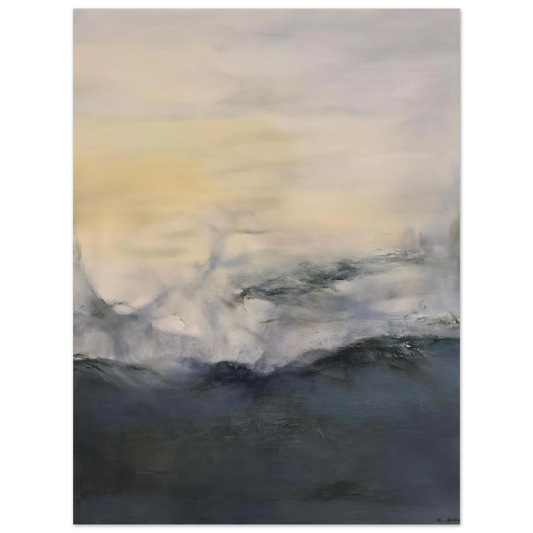 Zao Wou-Ki - 15 11 2001 2001  75x100 cm / 30x40inches Fine Art Poster