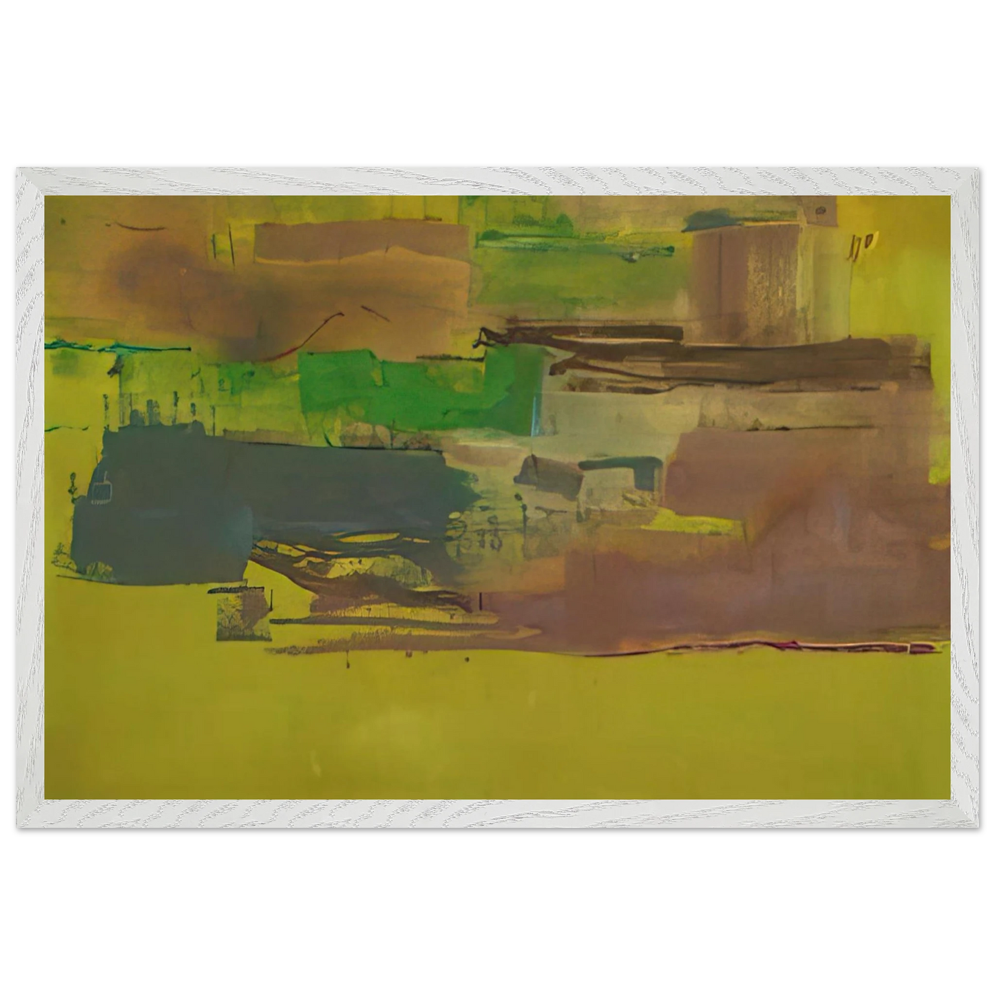 Helen Frankenthaler - August Deep - 1978 Wall art - 30x45 cm / 12x18 inches - Fine Art Poster-canvas - -
