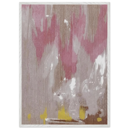 Helen Frankenthaler - Tales of Genji IV - 1998 Wall art - 13x18 cm / 5x7 inches - Premium Wooden Framed Poster With Fine Art Paper-canvas - Wood frame