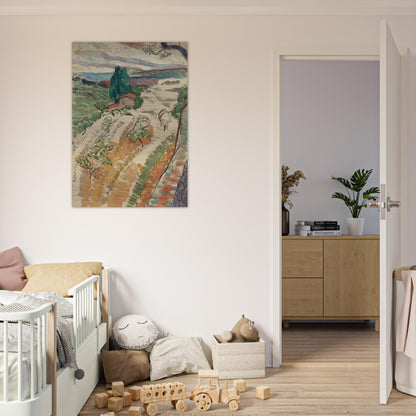 PAYSAGE ST TROPEZ 1904 - Henri Matisse Brushed Aluminum Print - 70x100 cm / 28x40 inches | Henri Matisse Aluminum Print | Henri Matisse Prints