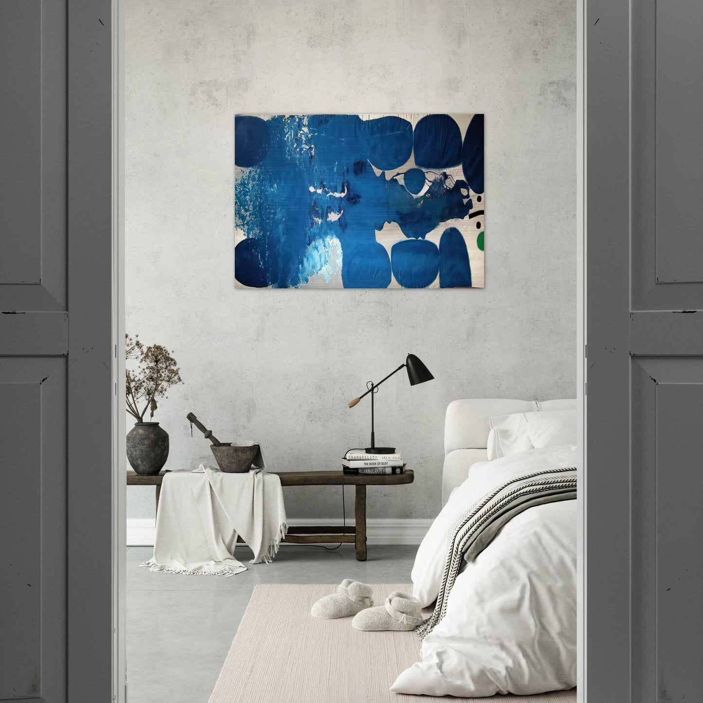 A TREE FULL OF BIRDS 2 1979 - Victor Pasmore Brushed Aluminum Print - 70x100 cm / 28x40 inches | Victor Pasmore Aluminum Print | Victor Pasmore Prints