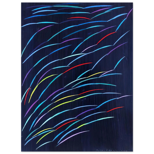 Piero Dorazio - Untitled - 1998  75x100 cm / 30x40inches Fine Art Poster