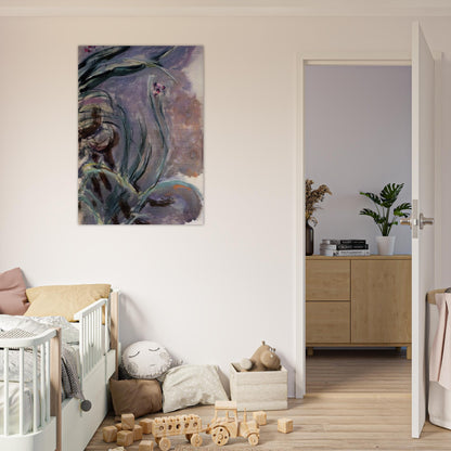 Irises - claude monet Brushed Aluminum Print - 70x100 cm / 28x40 inches | claude monet Aluminum Print | claude monet Prints