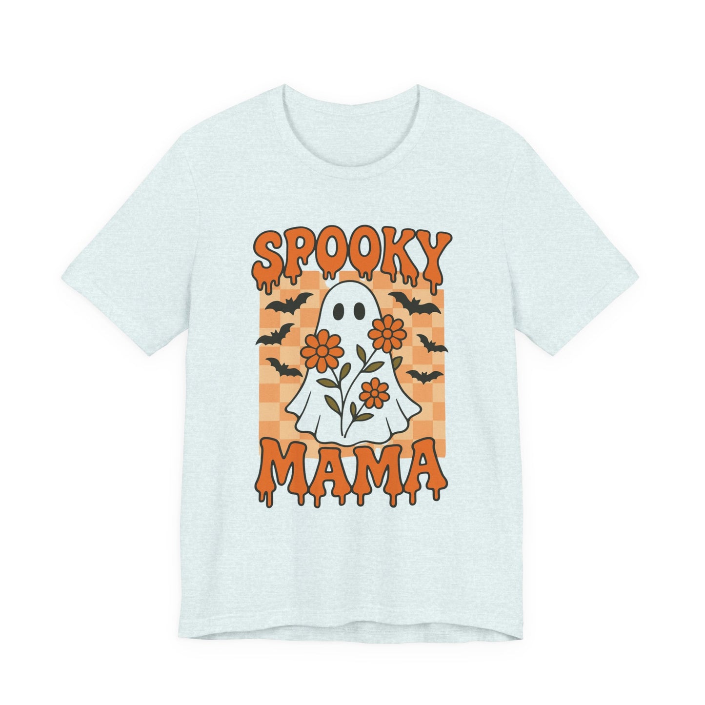 Spooky Mama Groovy Vintage Ghost Halloween Spooky Mom Mother