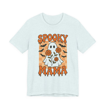 Spooky Mama Groovy Vintage Ghost Halloween Spooky Mom Mother