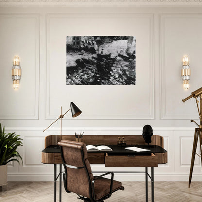 PORT DOGUE CADAQUES - Salvador Dali Brushed Aluminum Print - 70x100 cm / 28x40 inches | Salvador Dali Aluminum Print | Salvador Dali Prints
