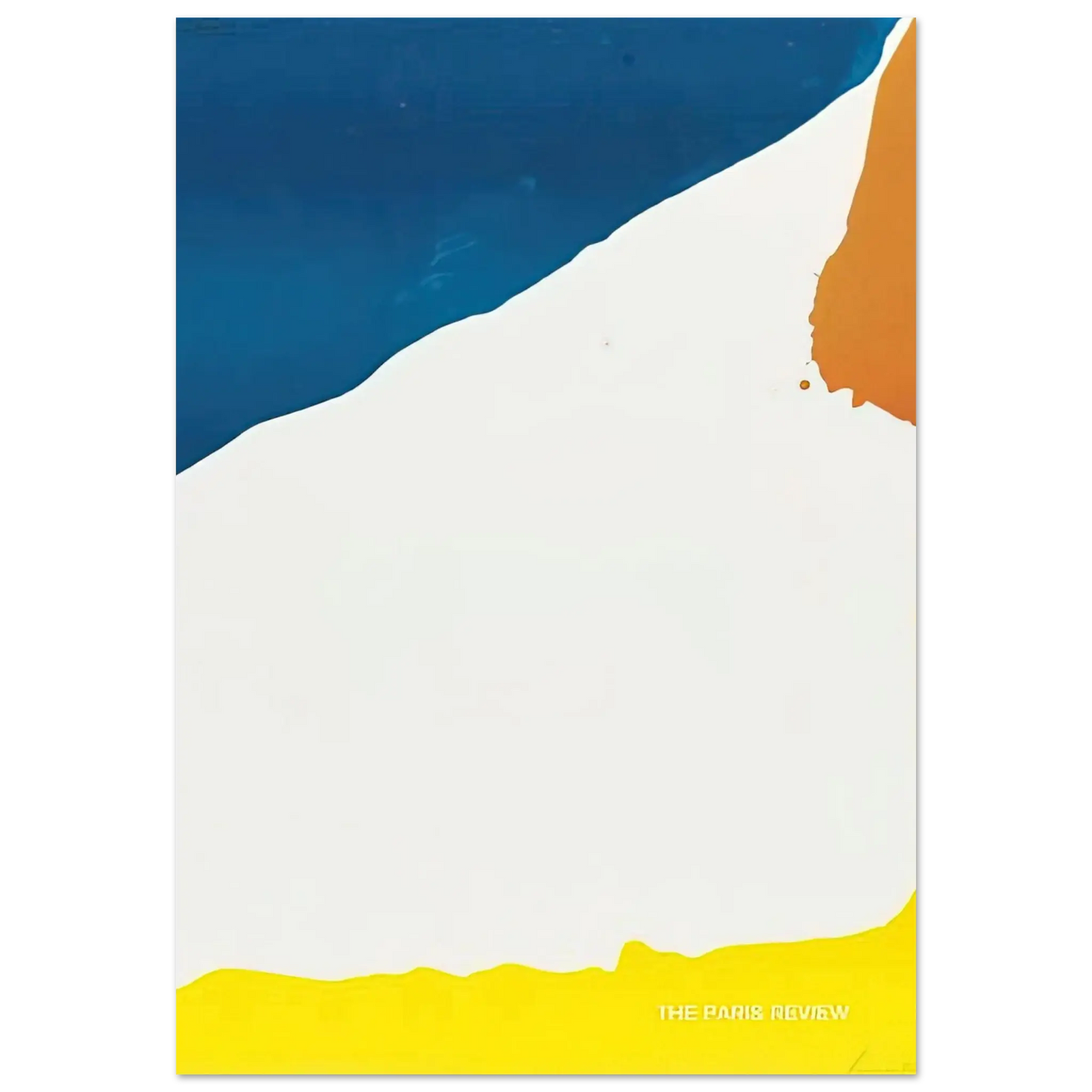 Helen Frankenthaler - Paris Review - 1966 Wall art - 13x18 cm / 5x7 Inches - Fine Art Poster - -