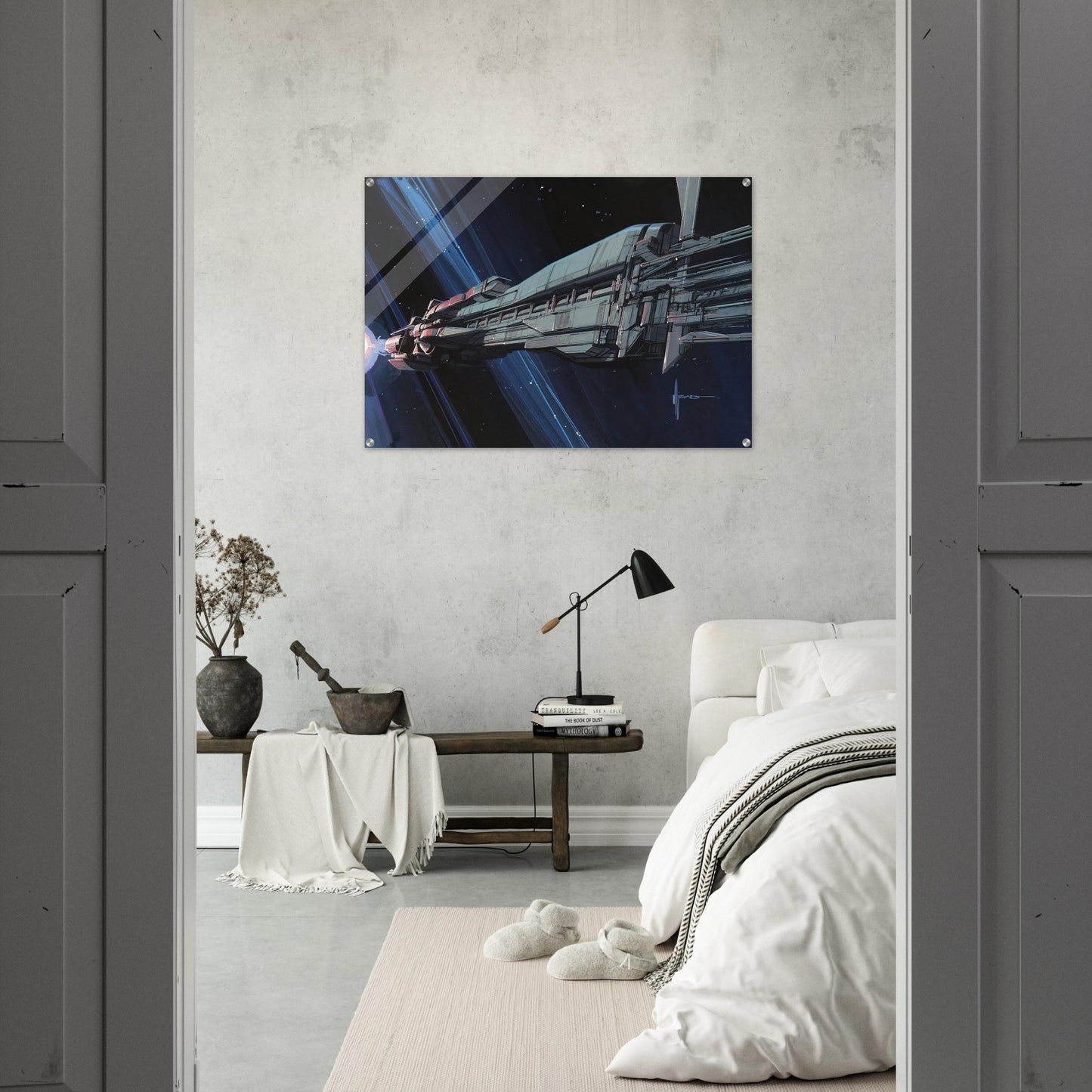 Syd Mead - Syd Mead Acrylic Print - 70x100 cm / 28x40″ inches