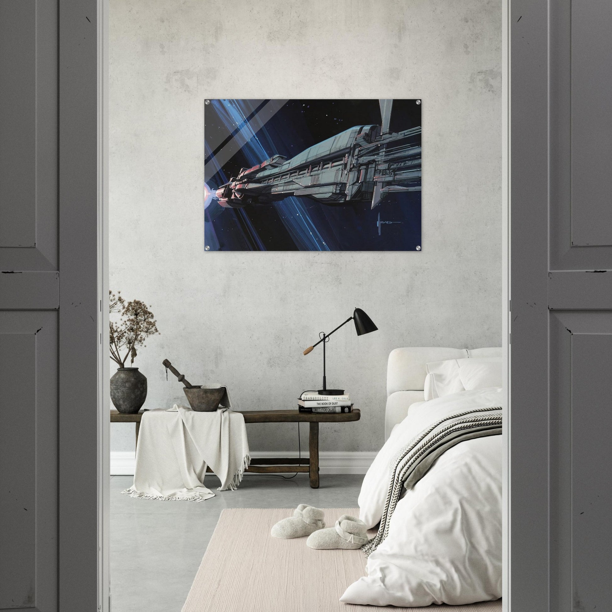 Syd Mead - Syd Mead Acrylic Print - 70x100 cm / 28x40″ inches