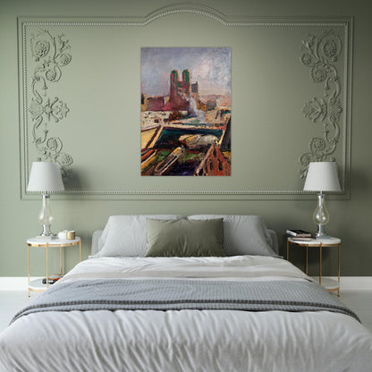 NOTRE DAME 1900 - Henri Matisse Brushed Aluminum Print - 70x100 cm / 28x40 inches | Henri Matisse Aluminum Print | Henri Matisse Prints