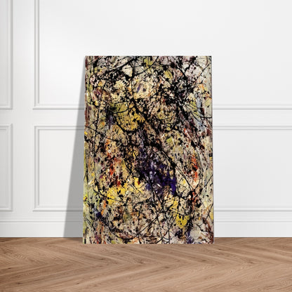 REFLECTIONS OF THE BIG DIPPER 1947 - Jackson Pollock Brushed Aluminum Print - 70x100 cm / 28x40 inches | Jackson Pollock Aluminum Print | Jackson Pollock Prints