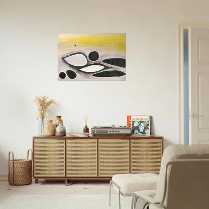 UNTITLED 1946 0 - Alexander Calder Brushed Aluminum Print - 70x100 cm / 28x40 inches | Alexander Calder Aluminum Print | Alexander Calder Prints