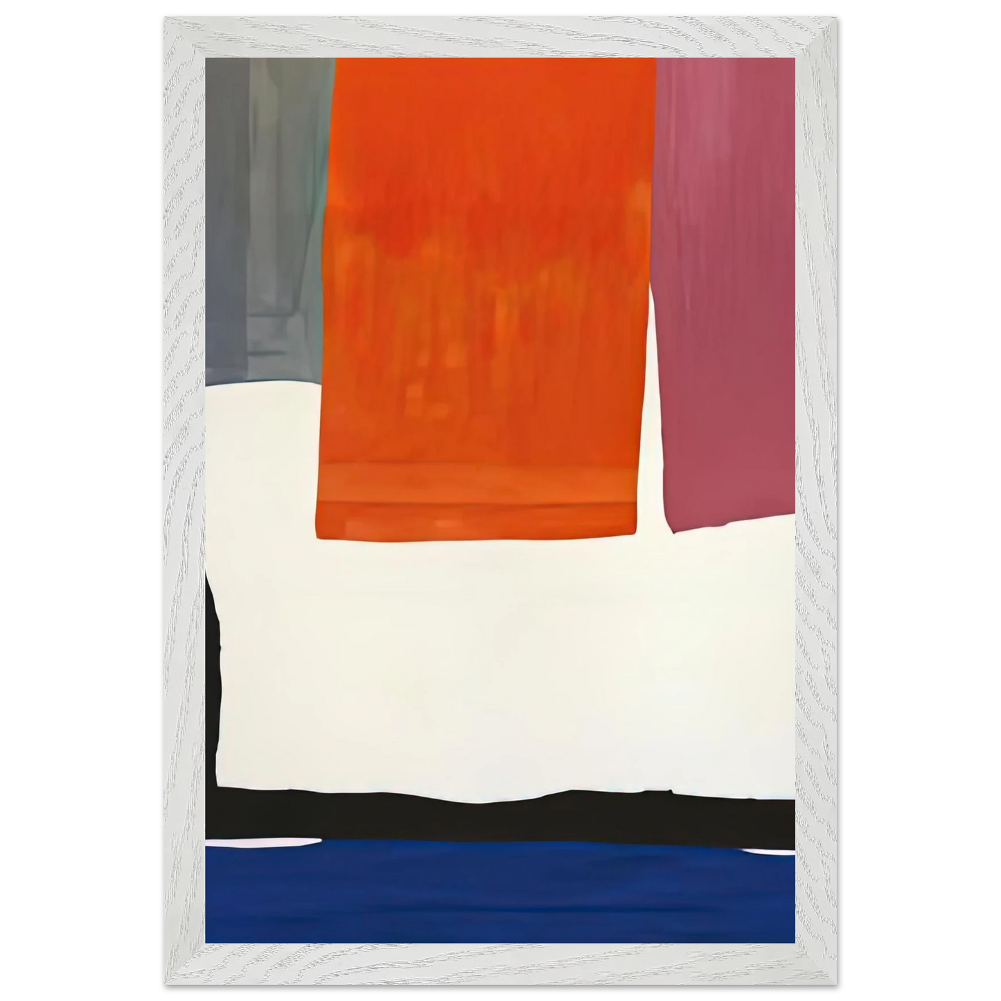 Helen Frankenthaler - The Human Edge, 1967- Wall Art - 30x40 cm / 12x16 inches - Fine Art Poster-canvas - -