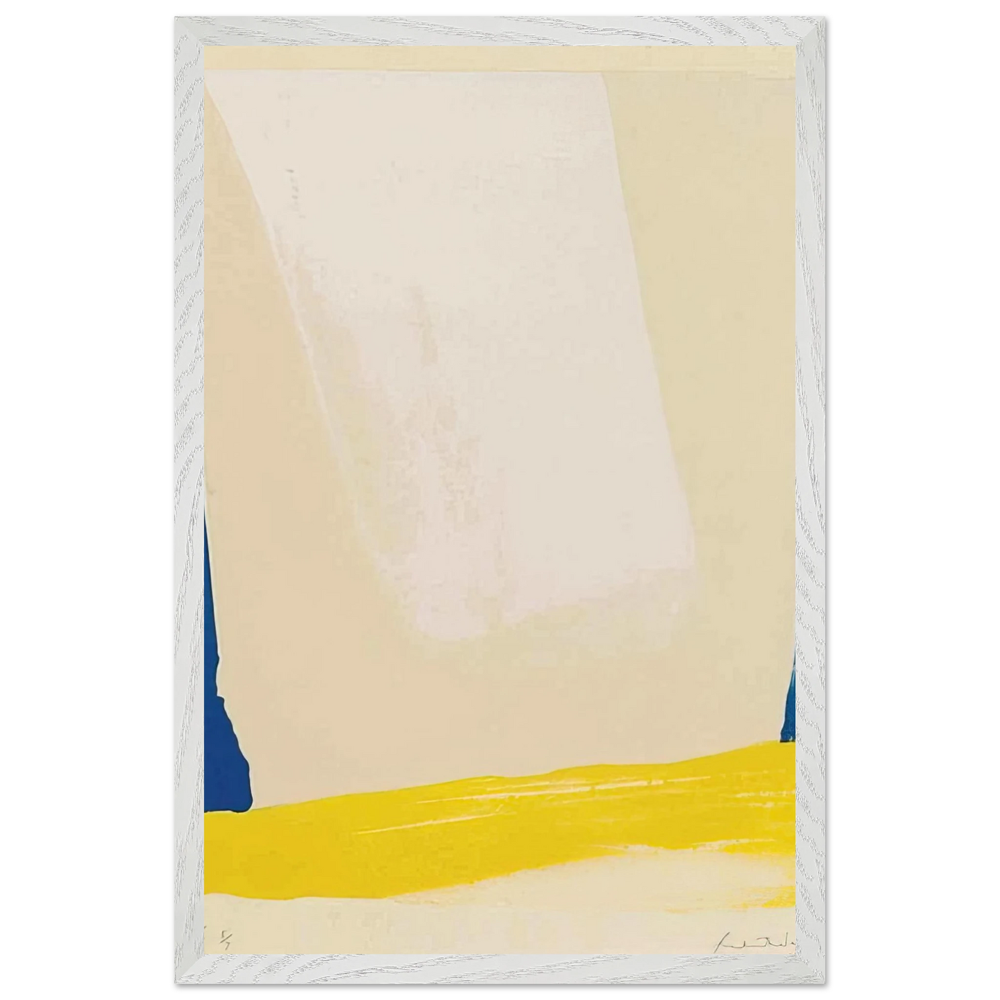 Helen Frankenthaler - White Portal - 1967 Wall art - 70x100 cm / 28x40 inches - Fine Art Poster-canvas - -
