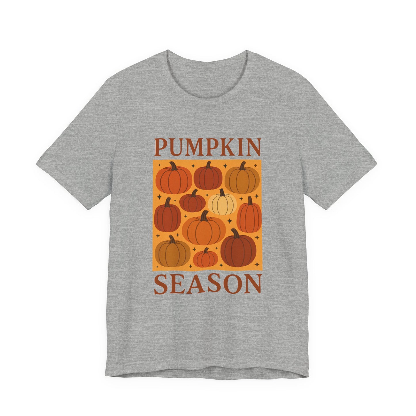 T-shirt de saison des citrouilles pour femmes Boho Citrouille