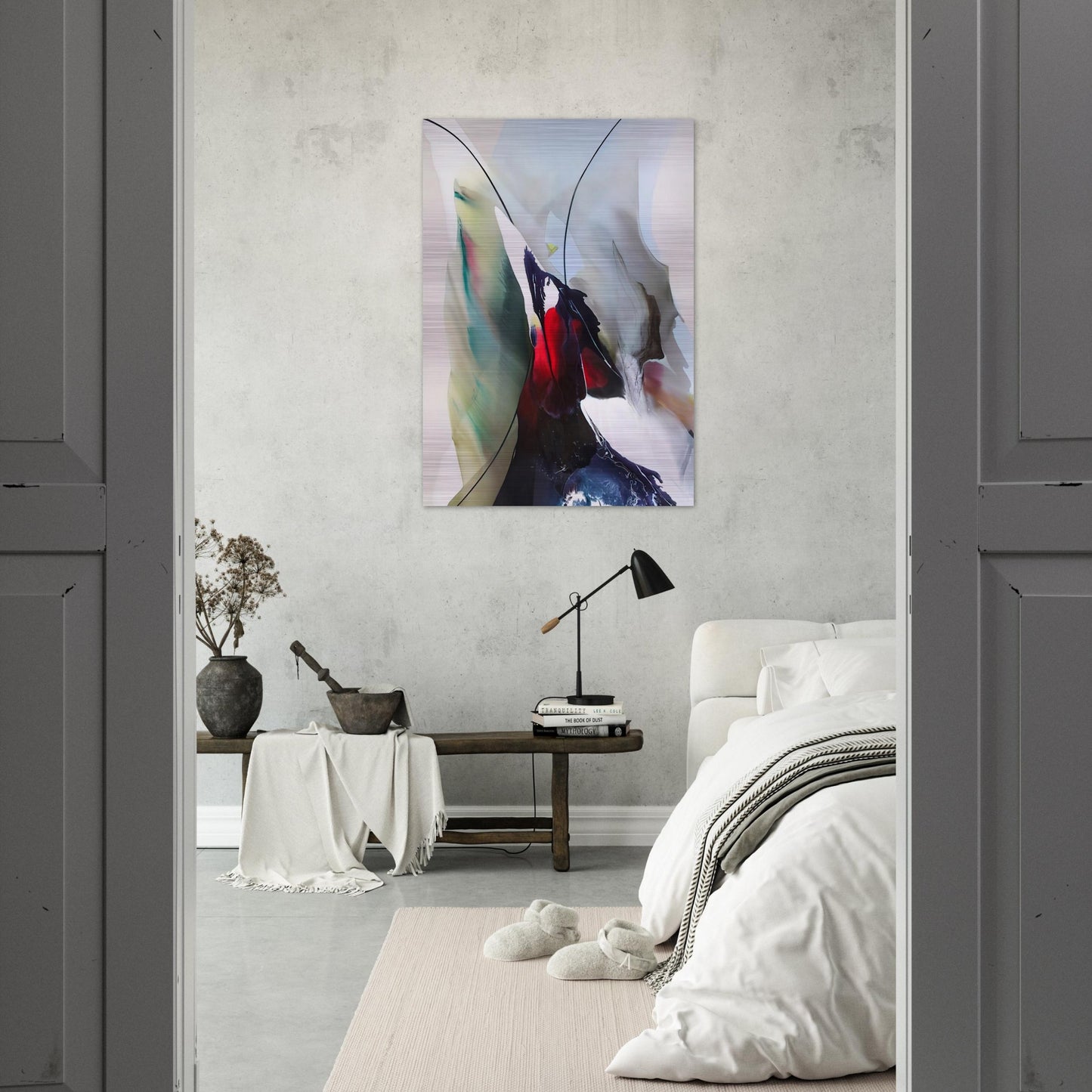 Phenomena Tarot Over - Paul Jenkins Brushed Aluminum Print - 70x100 cm / 28x40 inches | Paul Jenkins Aluminum Print | Paul Jenkins Prints