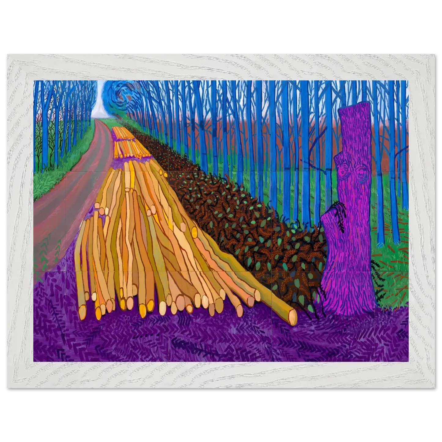 David Hockney - David Hockney Wall art - 50x70 cm / 20x28 Inches - Fine Art Poster - -