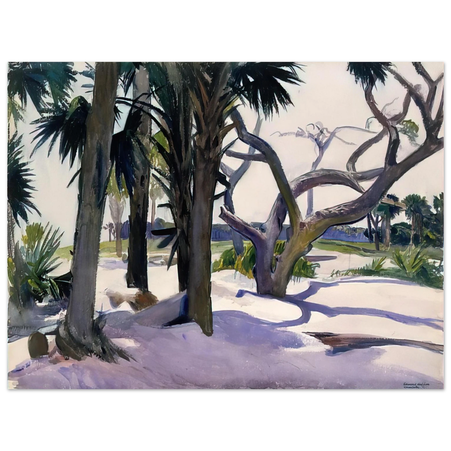Edward Hopper - Folly Beach, Charleston, South Carolina Fine Art Poster
