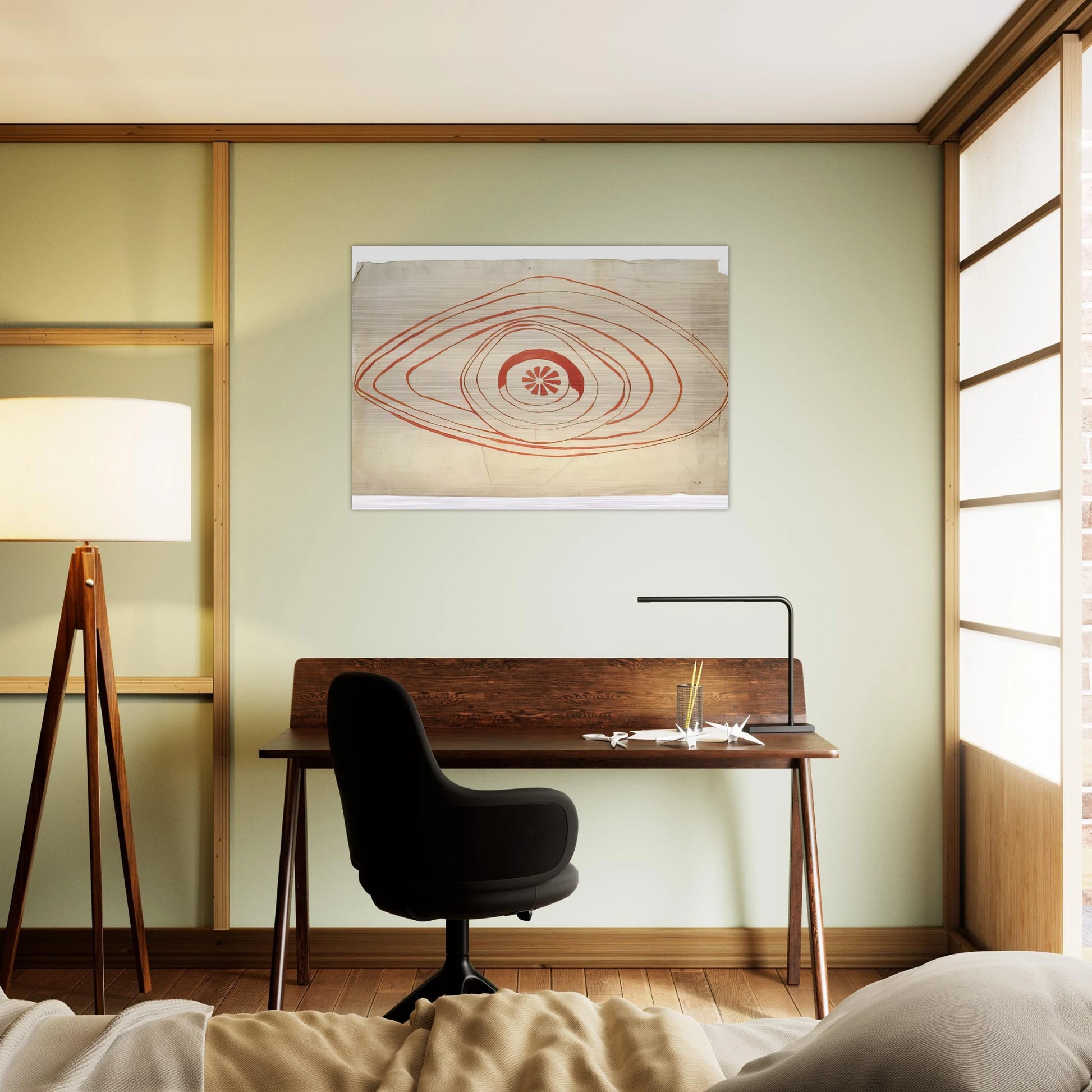 UNTITLED 1 - Louise Bourgeois Brushed Aluminum Print - 70x100 cm / 28x40 inches | Louise Bourgeois Aluminum Print | Louise Bourgeois Prints