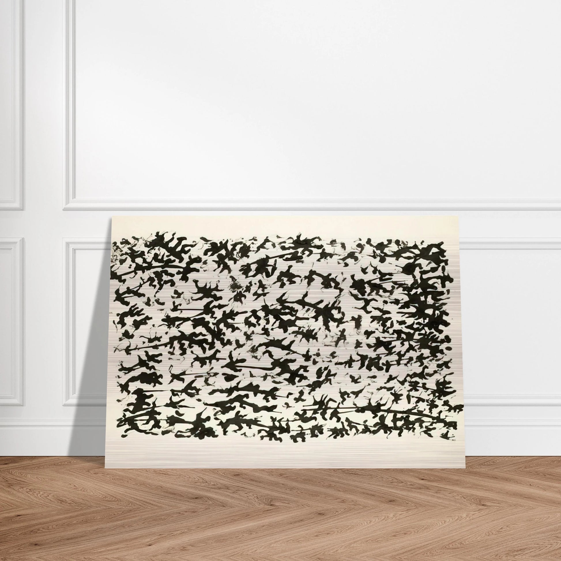 UNTITLED 7 - Henri Michaux Brushed Aluminum Print - 70x100 cm / 28x40 inches | Henri Michaux Aluminum Print | Henri Michaux Prints