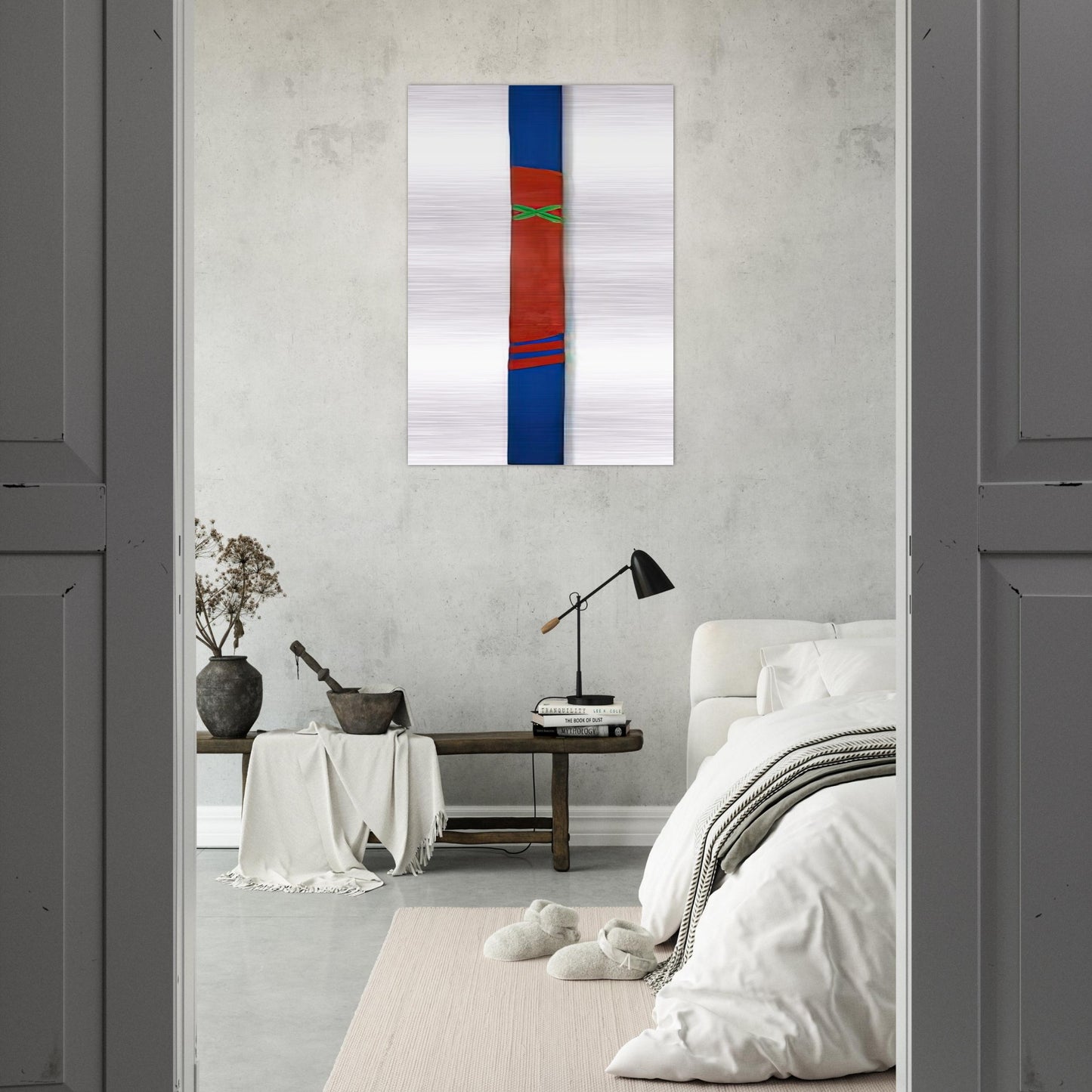 OHNE TITEL 1964 - BLINKY PALERMO Brushed Aluminum Print - 70x100 cm / 28x40 inches | BLINKY PALERMO Aluminum Print | BLINKY PALERMO Prints