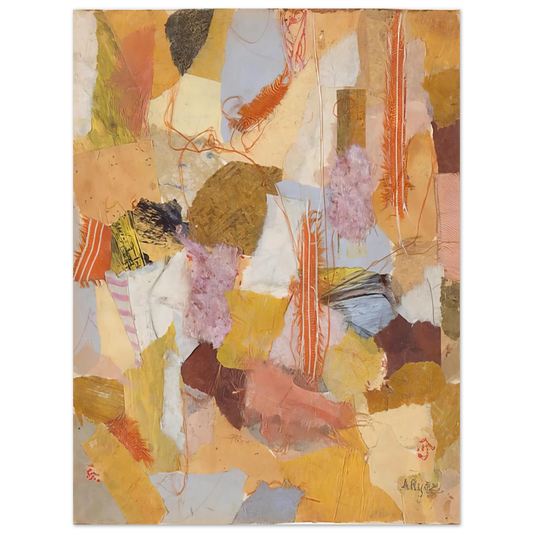 Anne Ryan - Number 650 - 1953  75x100 cm / 30x40inches Fine Art Poster