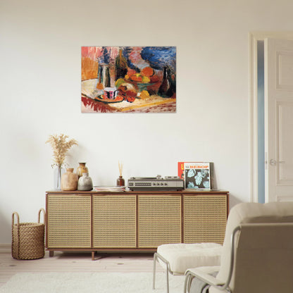 STILL LIFE WITH FRUIT 1896 - Henri Matisse Brushed Aluminum Print - 70x100 cm / 28x40 inches | Henri Matisse Aluminum Print | Henri Matisse Prints