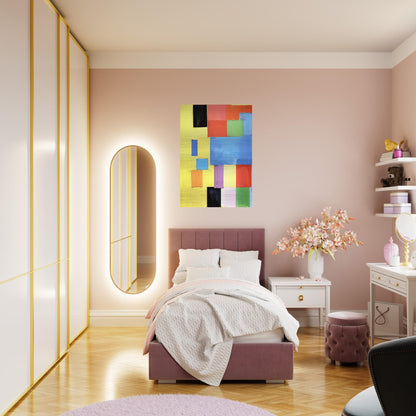 Pastorale - Hans Hofmann Brushed Aluminum Print - 70x100 cm / 28x40 inches | Hans Hofmann Aluminum Print | Hans Hofmann Prints