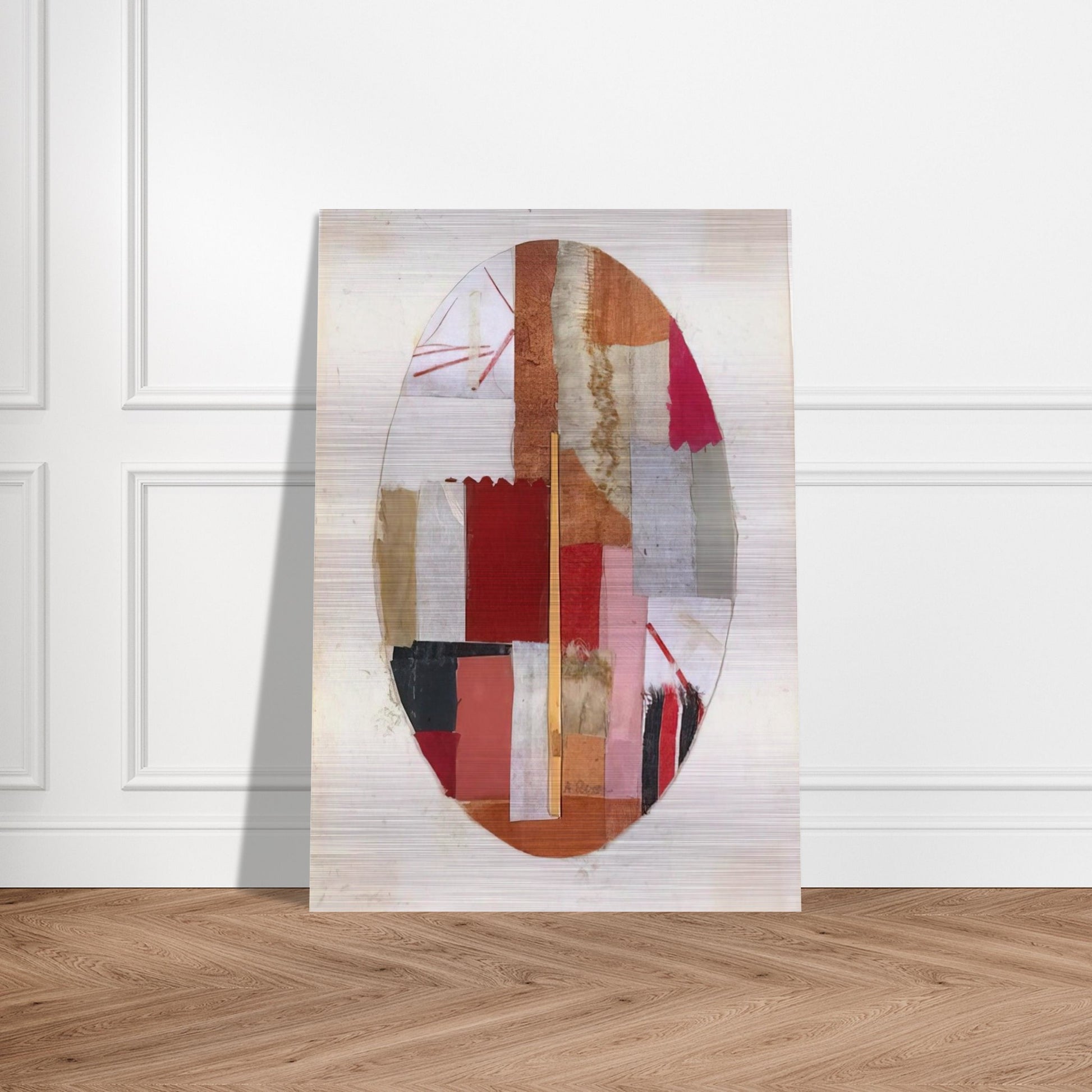 Number 57 - 1950 - Anne Ryan Brushed Aluminum Print - 70x100 cm / 28x40 inches | Anne Ryan Aluminum Print | Anne Ryan Prints