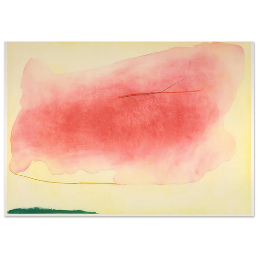 Helen Frankenthaler - Nepenthe - 1972 Wall art - 13x18 cm / 5x7 Inches - Fine Art Poster - -