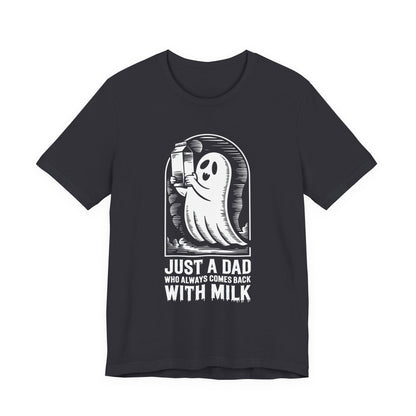 gewoon een papa die altijd melk mee terugnam halloween T-shirt - Unisex Jersey korte mouw T-shirt