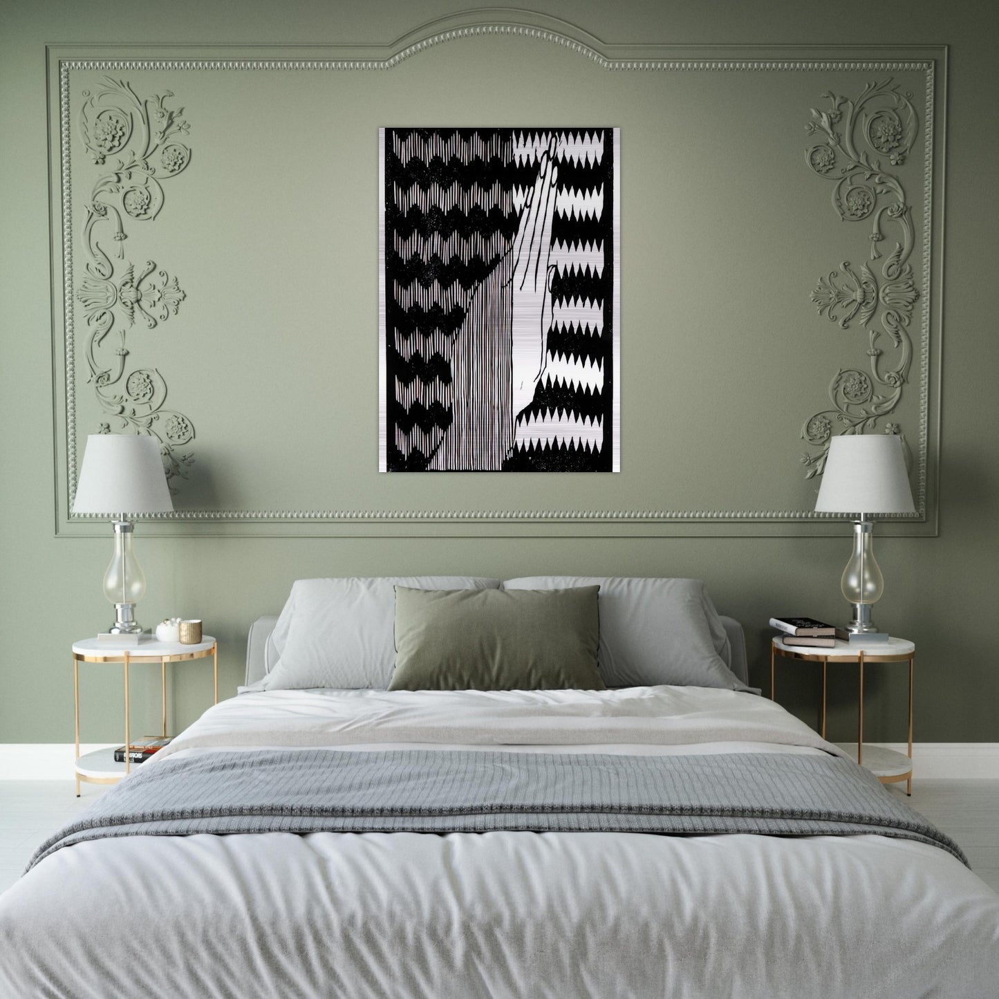ESCHER (6) - MC Escher Brushed Aluminum Print - 70x100 cm / 28x40 inches | MC Escher Aluminum Print | MC Escher Prints