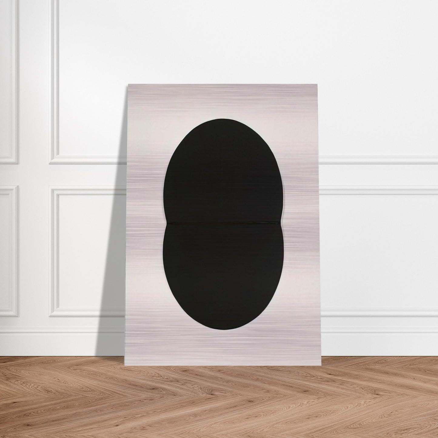 Study for White Plaque. Bridge Arch and Reflection - Ellsworth Kelly Brushed Aluminum Print - 70x100 cm / 28x40 inches | Ellsworth Kelly Aluminum Print | Ellsworth Kelly Prints
