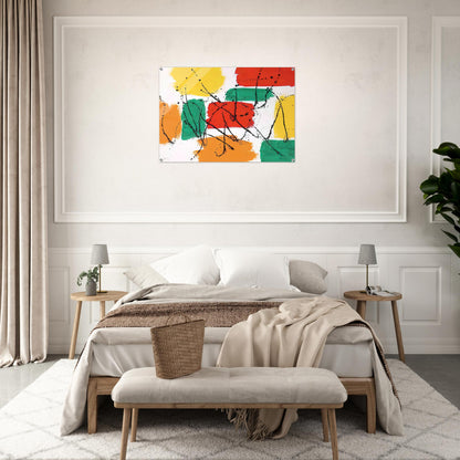 Reflets Printanieres - Marcel Barbeau Acrylic Print - 70x100 cm / 28x40″ inches