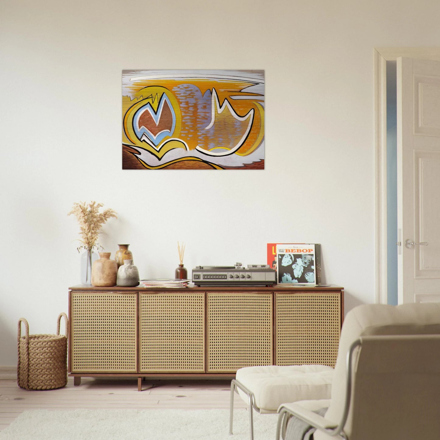 Abstract - Abstract Art - Lawren Harris Brushed Aluminum Print - 70x100 cm / 28x40 inches | Lawren Harris Aluminum Print | Lawren Harris Prints