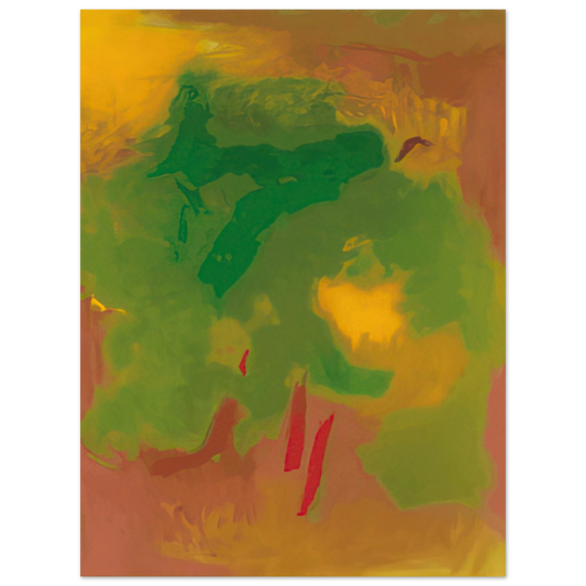 Esteban Vicente - VISION 1991  75x100 cm / 30x40inches Fine Art Poster