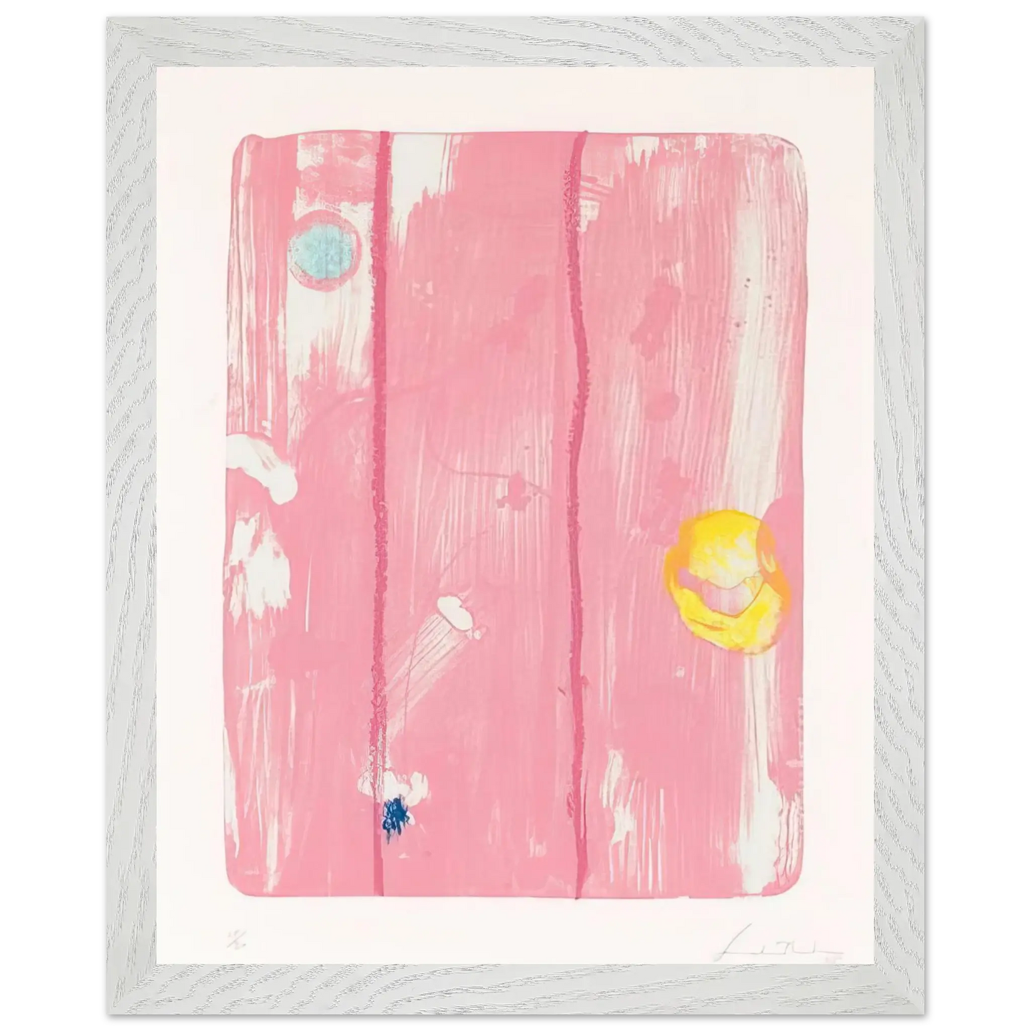 Helen Frankenthaler - Reflections VIII - 1995 Wall art - A1 (59.4 x 84.1  cm) - Fine Art Poster - -