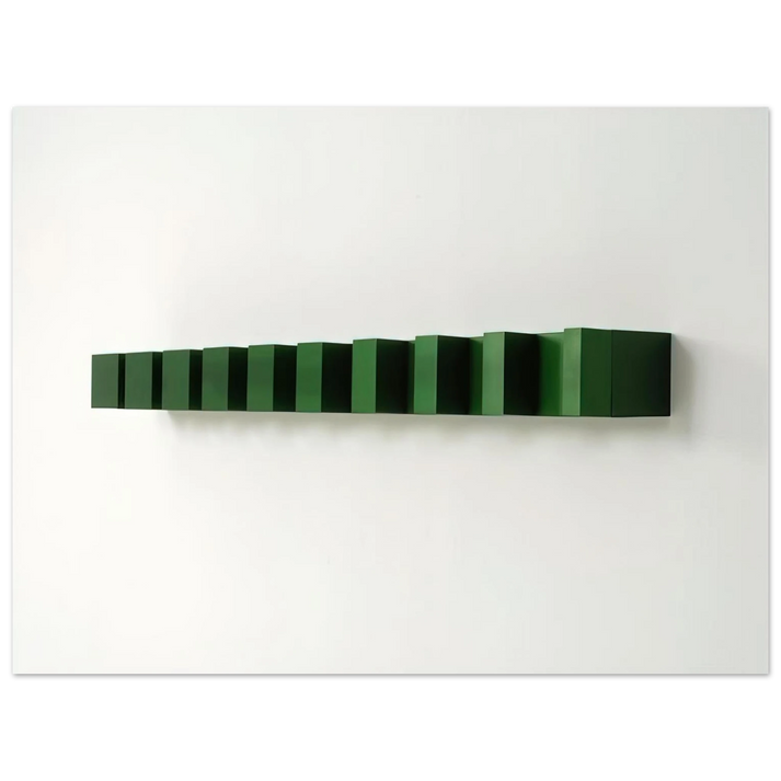 Donald Judd - Untitled Bernstein 74-8 - 1974  75x100 cm / 30x40inches Fine Art Poster