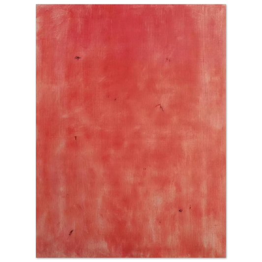 Raoul De Keyser - Avondrood evening Glow - 1992  75x100 cm / 30x40inches Fine Art Poster