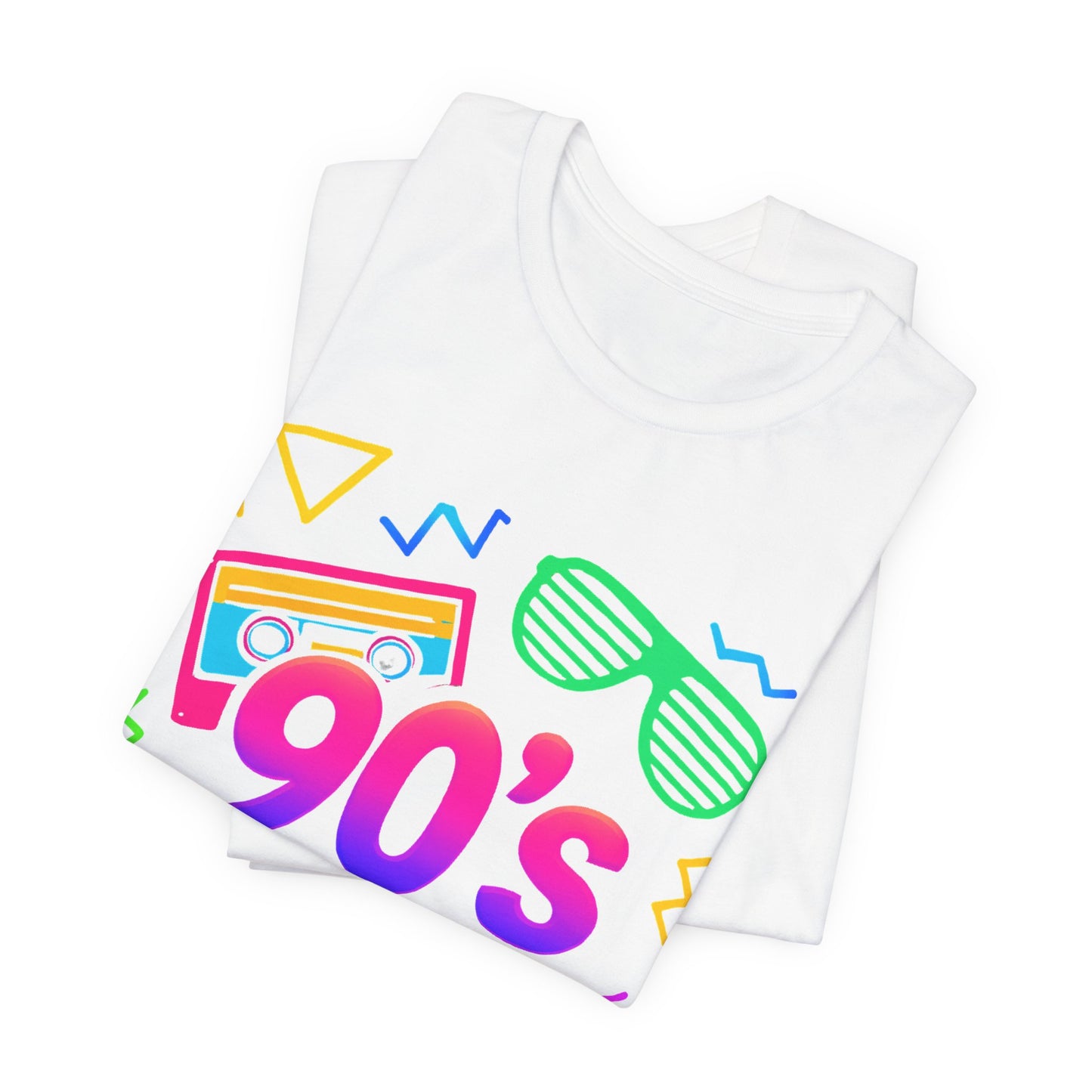 Música de la vieja escuela de los 90: ambiente arcade, clásico vintage de los 90. Camiseta retro de los 90 con la frase "Amo los años noventa".