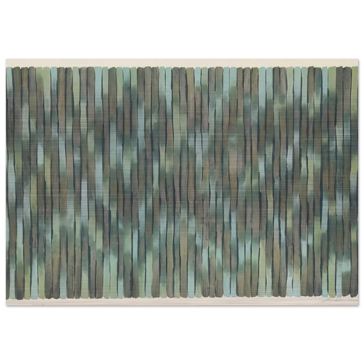 Ferris Wheel - 1980 - Gene Davis Brushed Aluminum Print - 70x100 cm / 28x40 inches | Gene Davis Aluminum Print | Gene Davis Prints