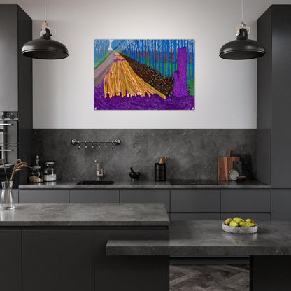 David Hockney - David Hockney Acrylic Print - 70x100 cm / 28x40″ inches | David Hockney Wall Art | David Hockney Prints
