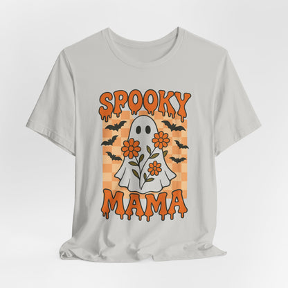 Spooky Mama Groovy Vintage Ghost Halloween Spooky Mom Mother