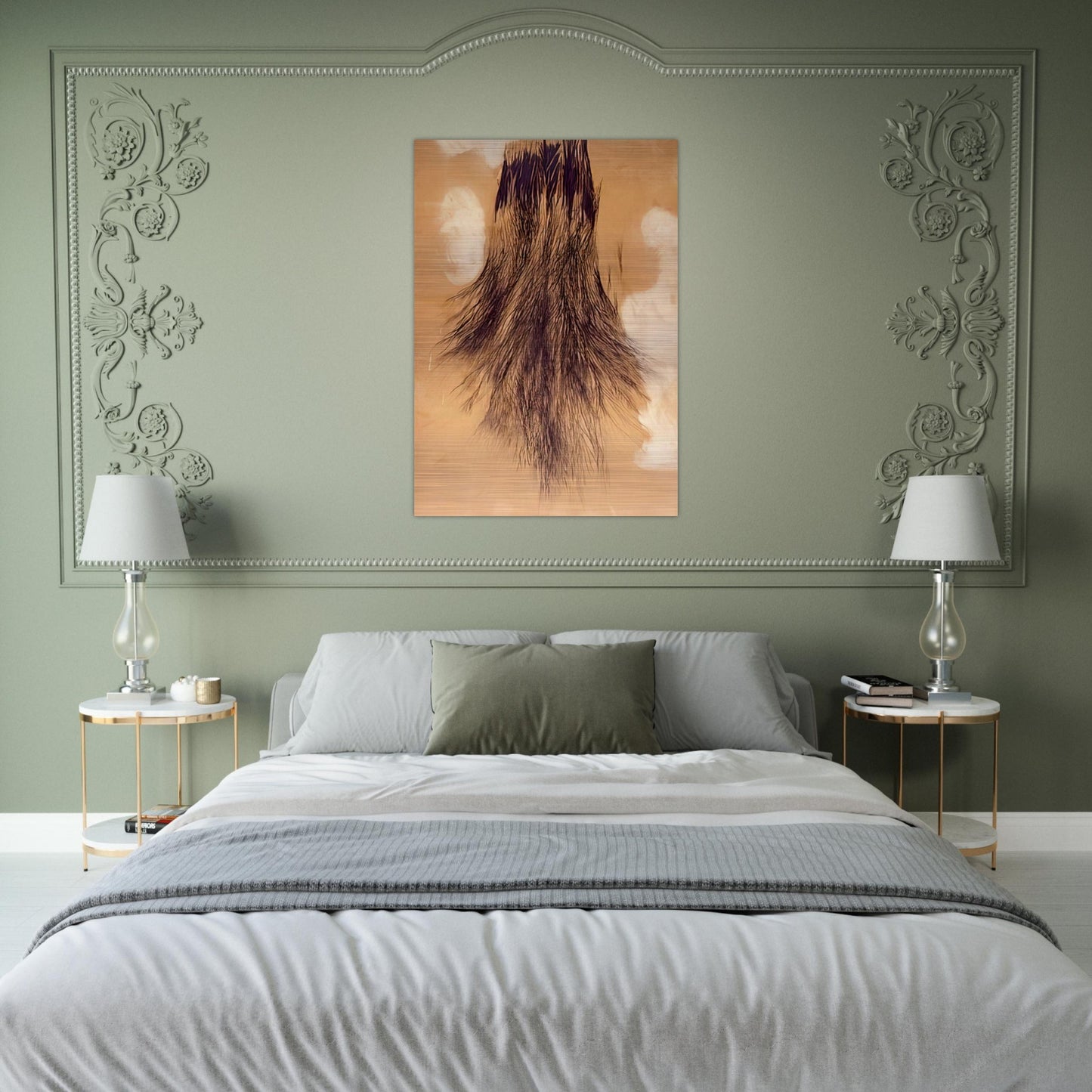 Jay DeFeo/BIG/Persephone - Jay DeFeo Brushed Aluminum Print - 70x100 cm / 28x40 inches | Jay DeFeo Aluminum Print | Jay DeFeo Prints