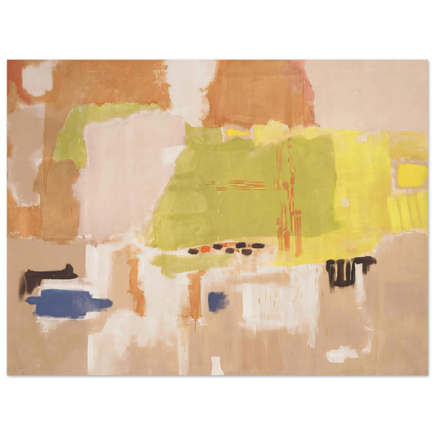 Mark Rothko - No.1 Untitled - 1948 Wall Art - 21x29.7 cm / 8x12" - Fine Art Poster - -