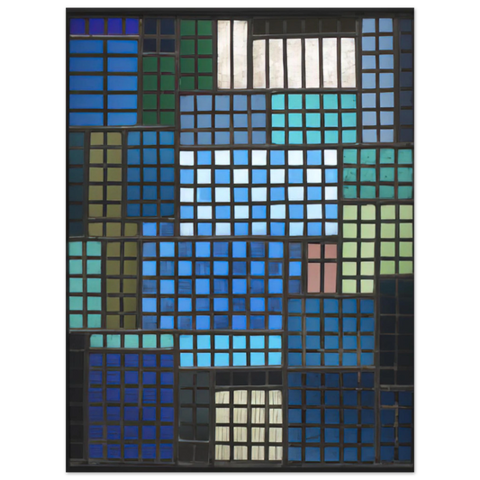 Josef Albers - PARK 1924  75x100 cm / 30x40inches Fine Art Poster