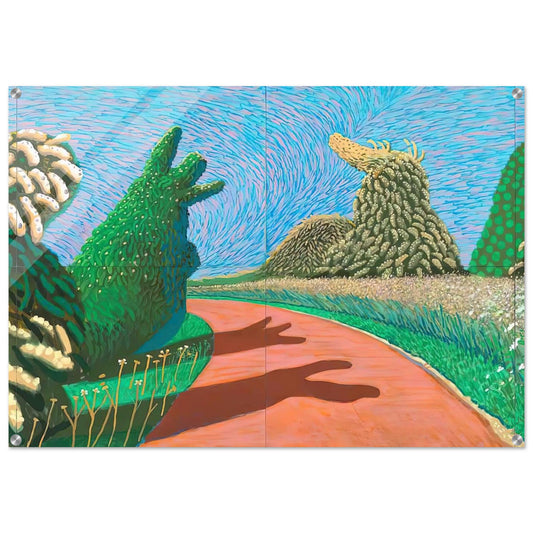 David Hockney - David Hockney Acrylic Print - 70x100 cm / 28x40″ inches | David Hockney Art | Artwork by David Hockney