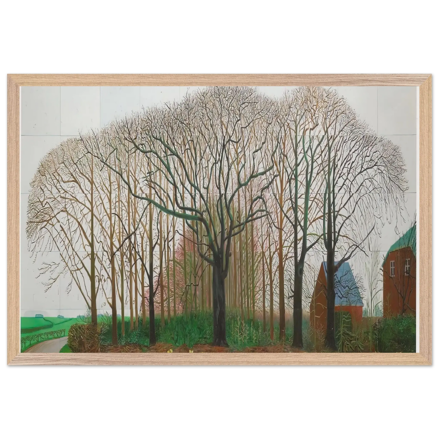 David Hockney - David Hockney Wall art - A3 (29.7 x 42  cm) - Fine Art Poster - -